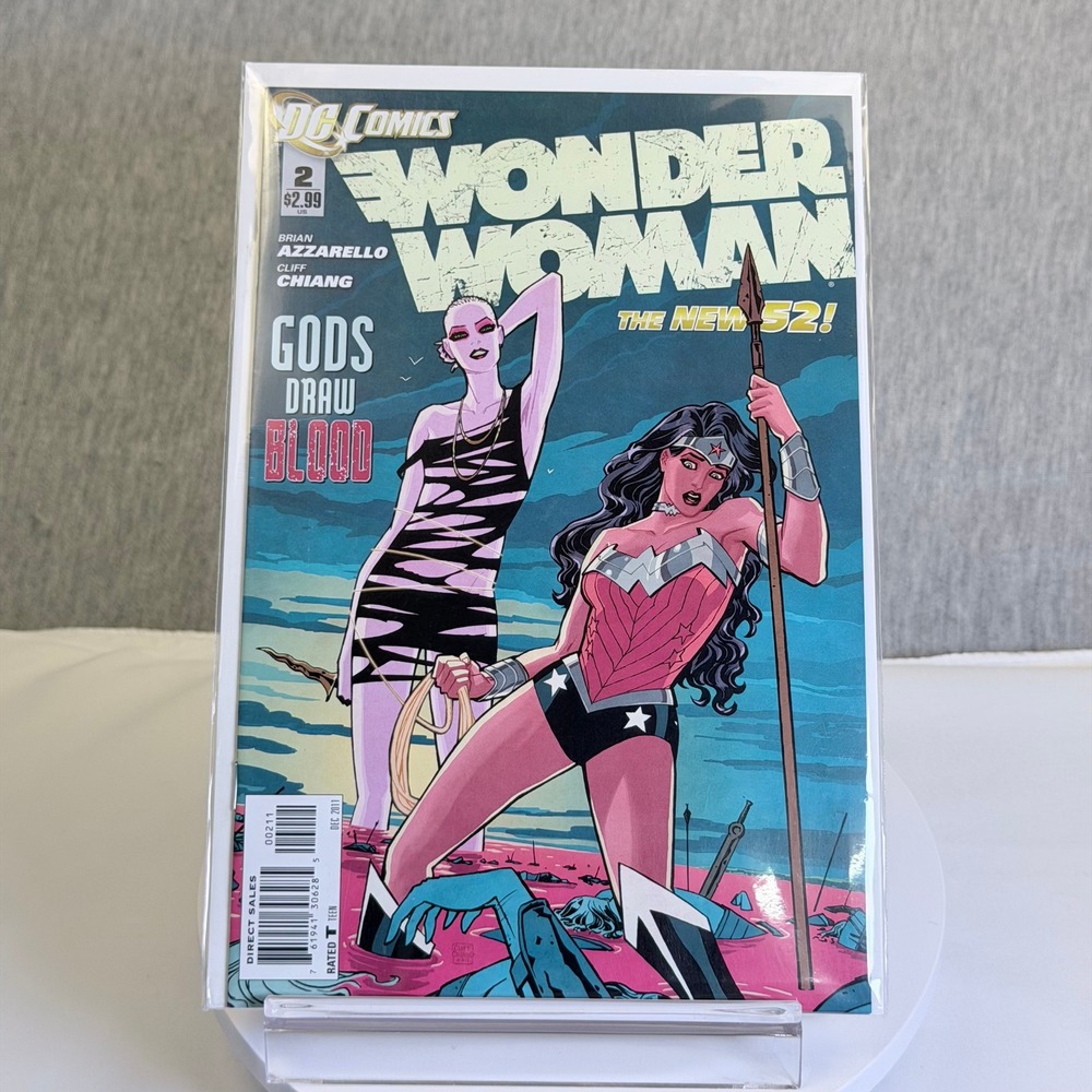 DC Comics Wonder Woman 2 The New 52 Gods Draw Blood Brian Azzarello Dec 2011
